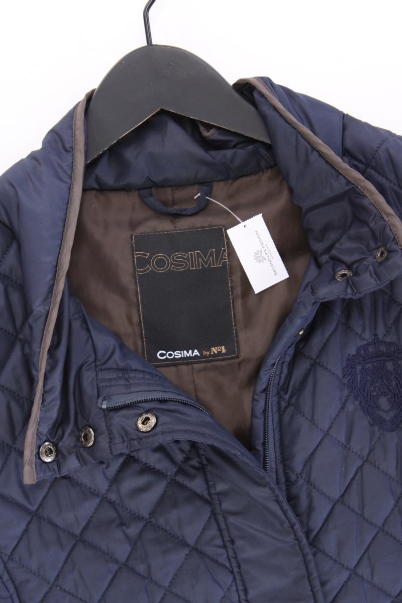 Cosima Steppweste Gr. 44 blau aus Polyester
