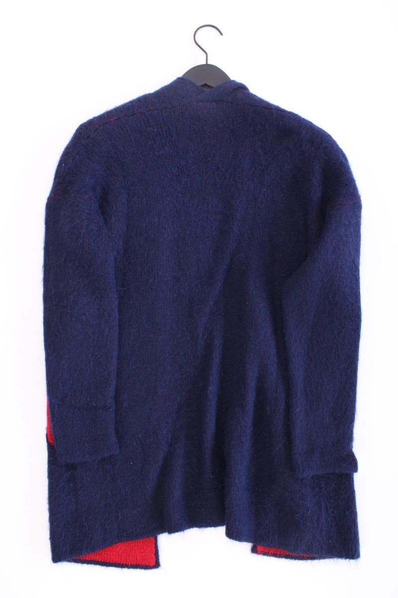 United Colors of Benetton Strickjacke Gr. XS/s Langarm blau aus Wolle