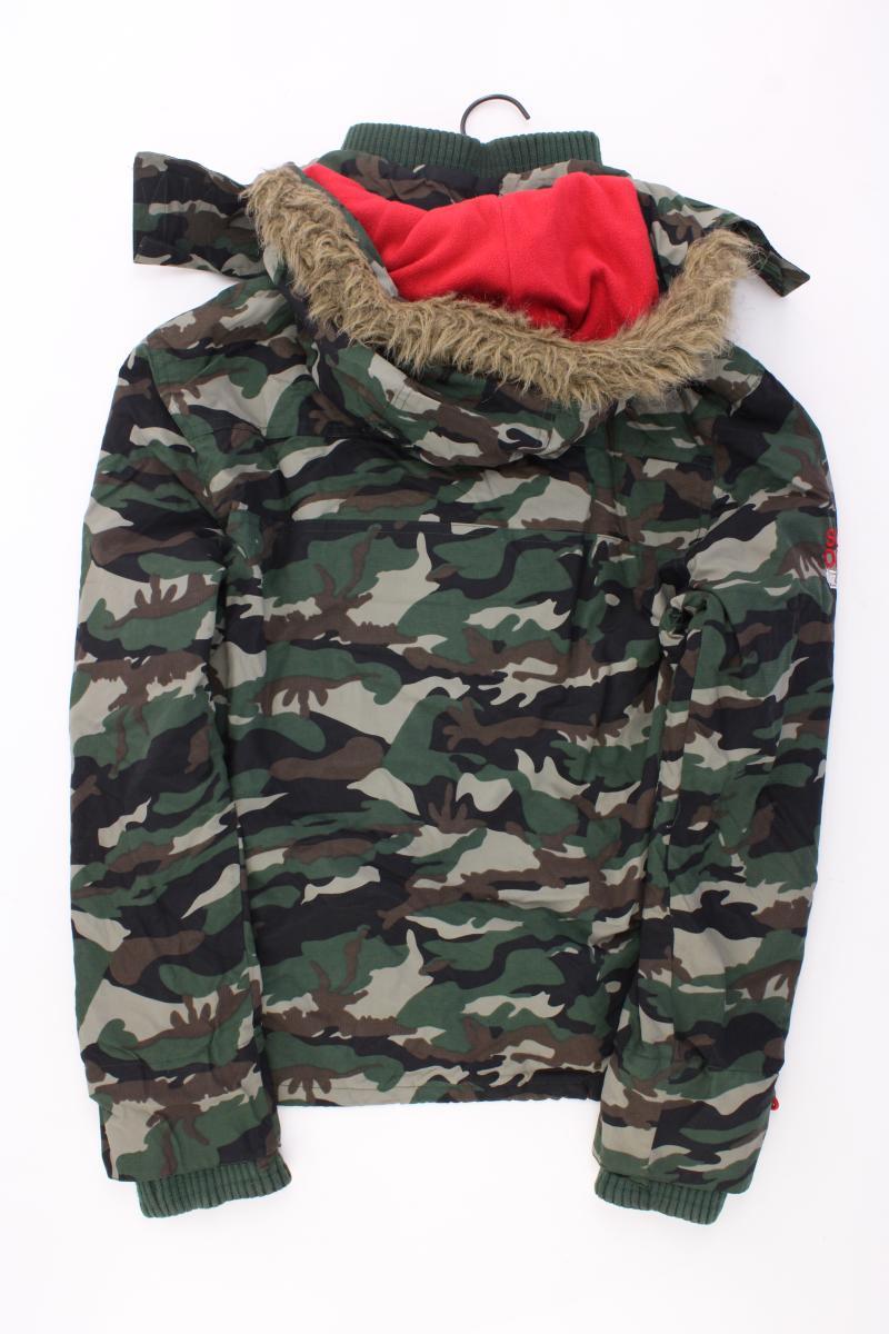 Superdry Camo-Jacke für Herren Gr. S camouflage olivgrün
