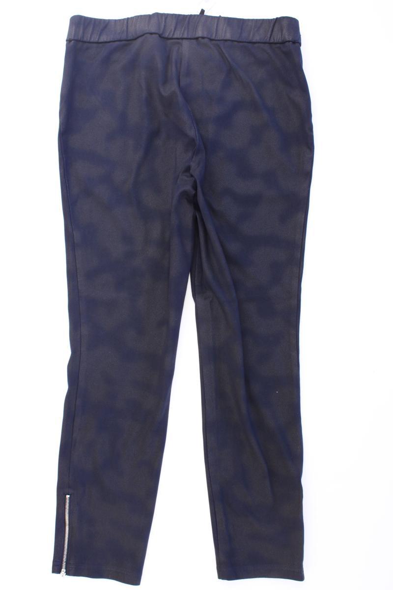 Mandarin Stretchhose Gr. 44 blau aus Polyester