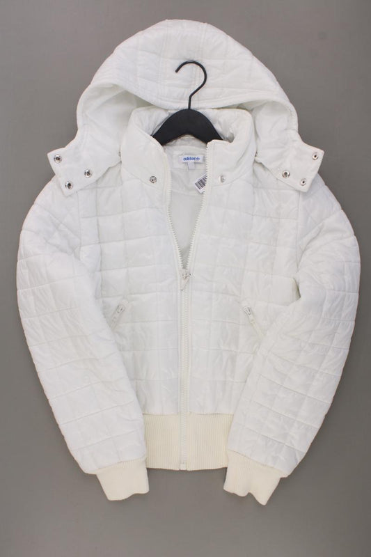 Adidas Kapuzenjacke Gr. 40 creme aus Polyester