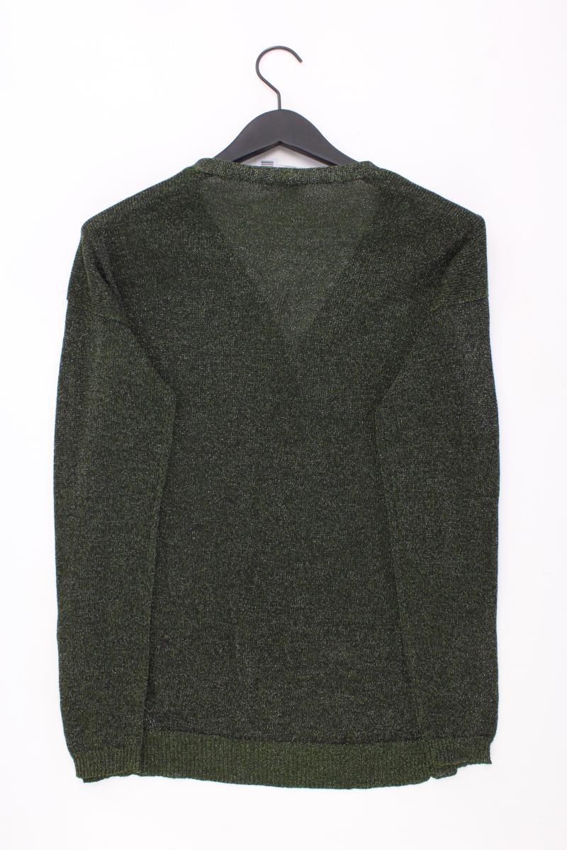 Vero Moda Cardigan mit Glitzer Gr. L Langarm grün aus Viskose