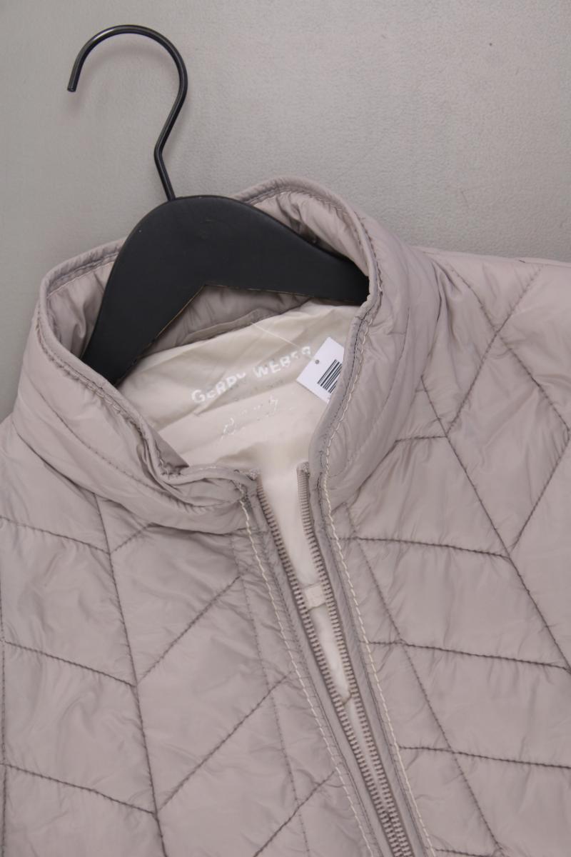 Gerry Weber Steppjacke Gr. 46 neuwertig grau aus Polyester
