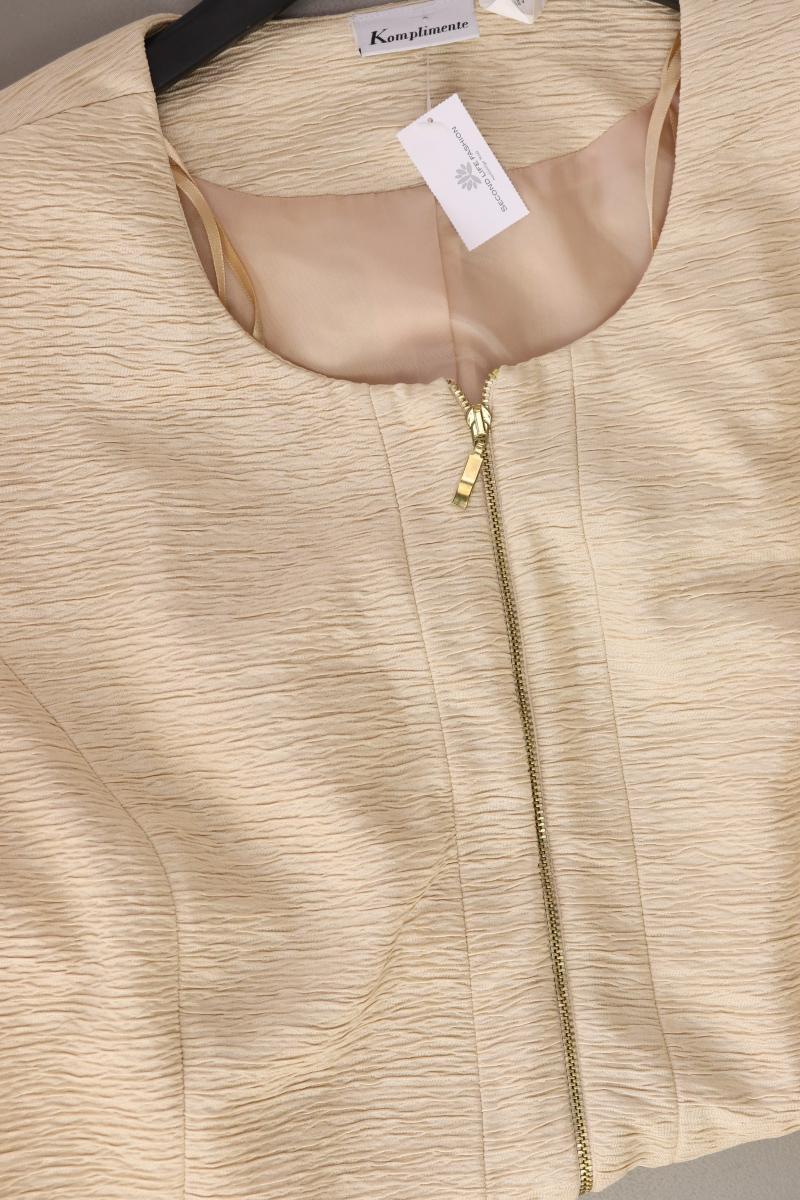 Komplimente Blazer Gr. 46 creme aus Polyester