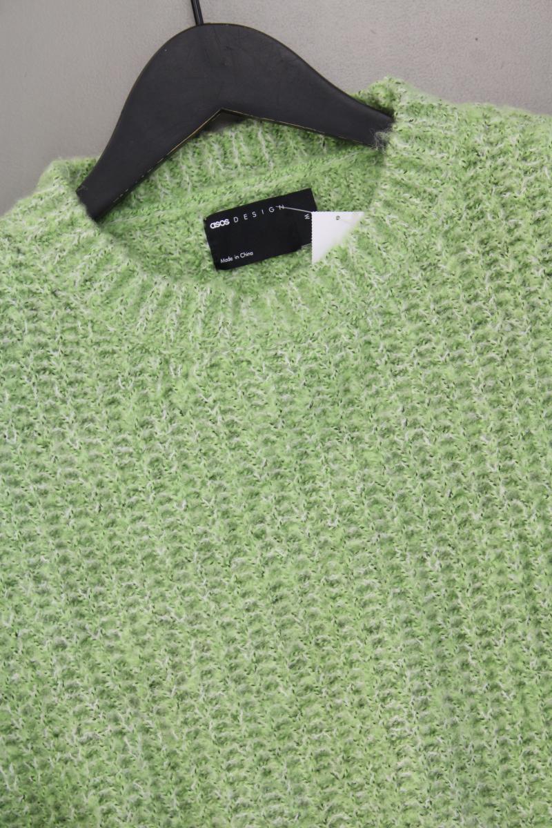 Asos Oversize Strickpullover für Herren Gr. M neuwertig grün aus Polyester