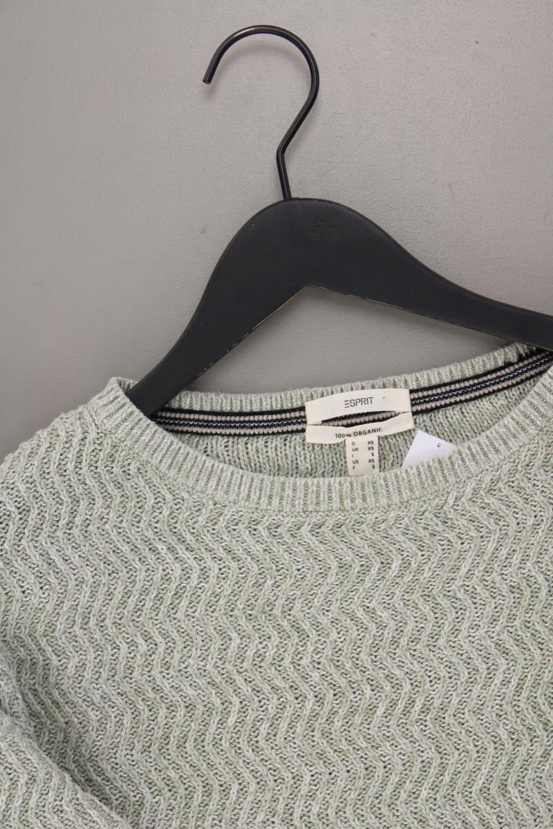 Esprit Feinstrickpullover Gr. XS grün