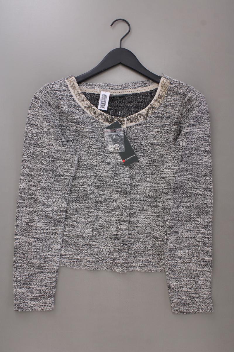 Street One Strickjacke Gr. 40 neu mit Etikett Neupreis: 49,99€! Langarm grau