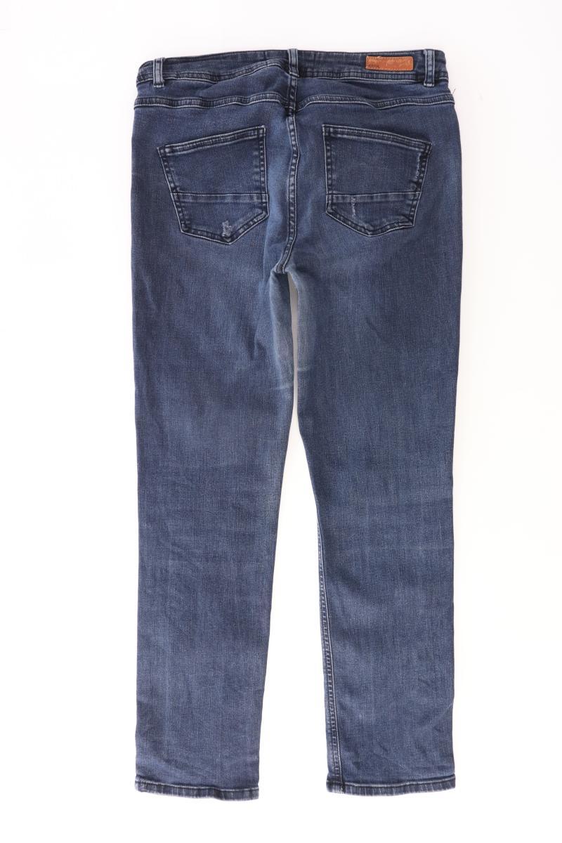 Cecil Straight Jeans Gr. W29 blau aus Baumwolle