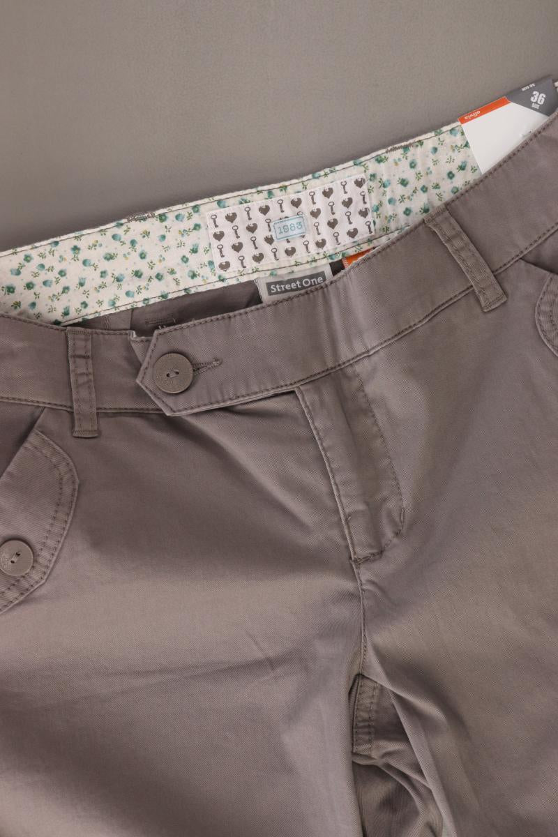 Street One Shorts Gr. 36 neu mit Etikett grau aus Baumwolle