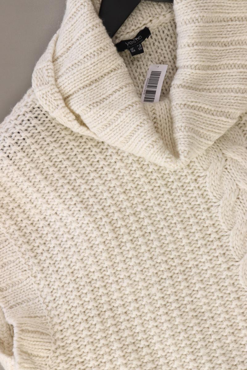 yest Grobstrickpullover Gr. XL creme aus Polyester