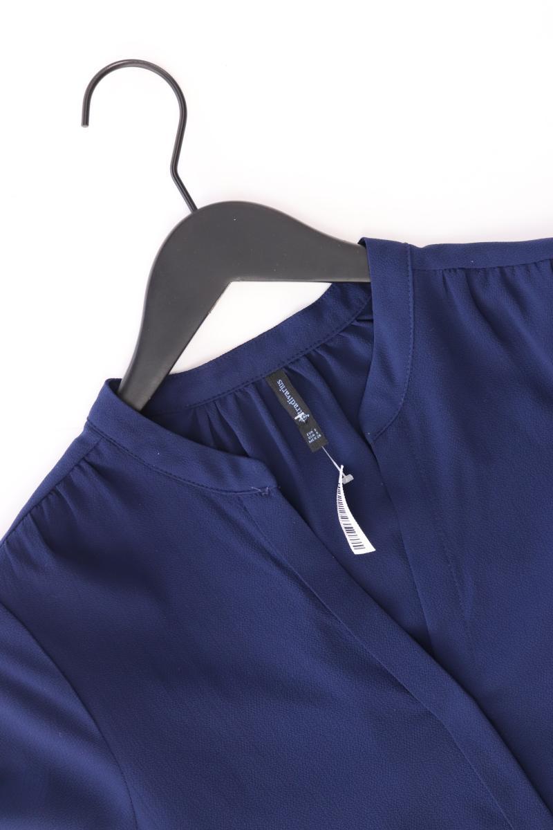 Stradivarius Midikleid Gr. S 3/4 Ärmel blau aus Polyester