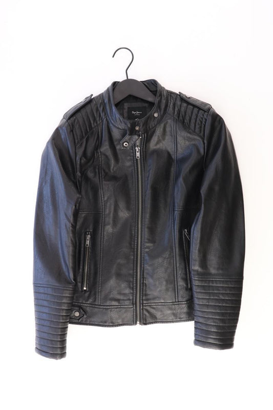 Pepe Jeans Lederjacke Gr. M schwarz