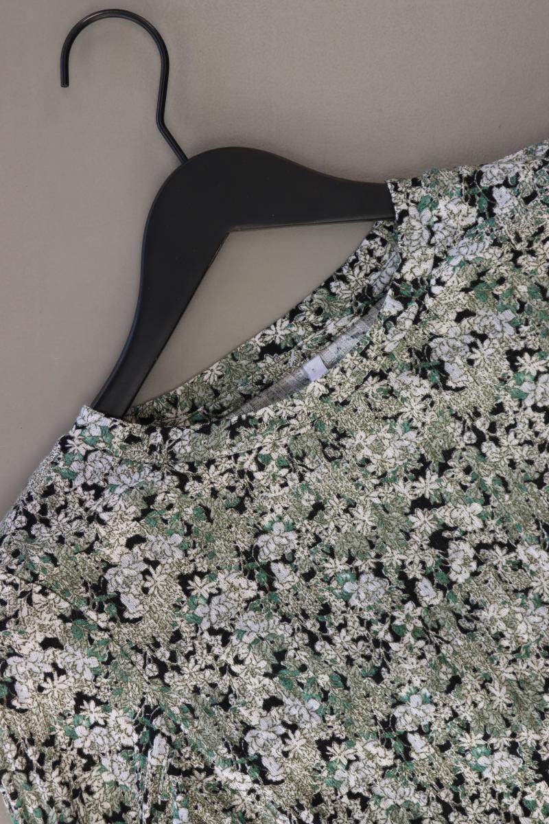 Hollys Kleid Gr. S mit Blumenmuster Langarm grün aus Polyester