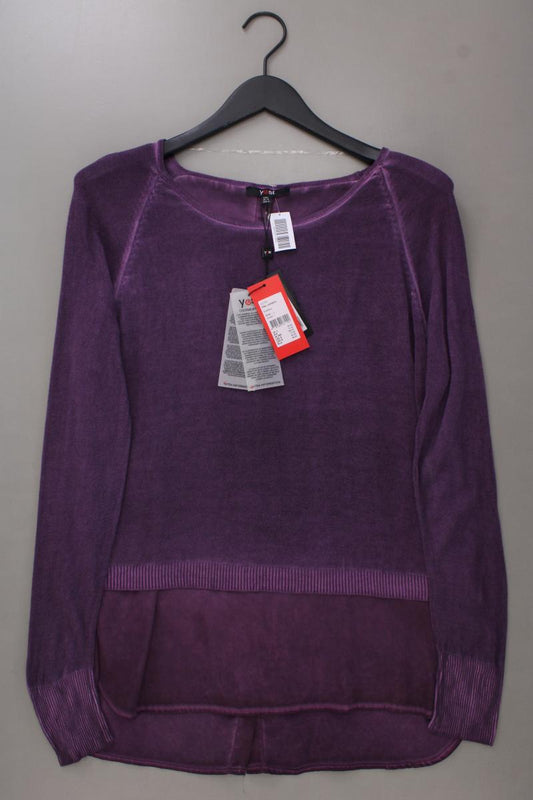 yest Feinstrickpullover Gr. L neu mit Etikett Neupreis: 44,95€! lila aus Viskose
