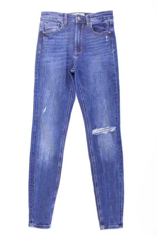 Stradivarius Skinny Jeans Gr. 38 blau