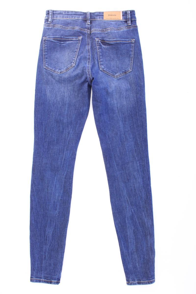 Stradivarius Skinny Jeans Gr. 38 blau