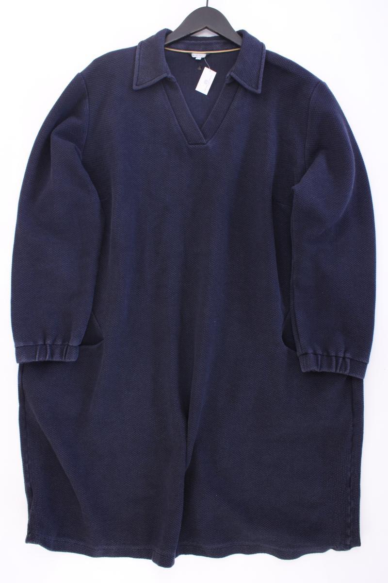 Triangle by s.Oliver Langarmkleid Gr. 52 blau aus Baumwolle