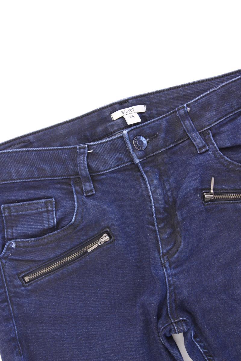 Esprit Skinny Jeans Gr. W29 blau aus Baumwolle