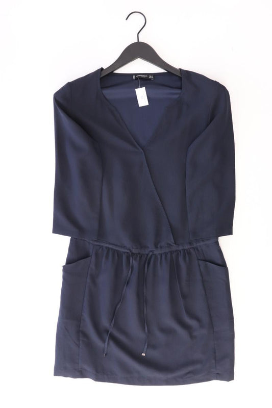 Mango Etuikleid Gr. XS 3/4 Ärmel blau aus Polyester