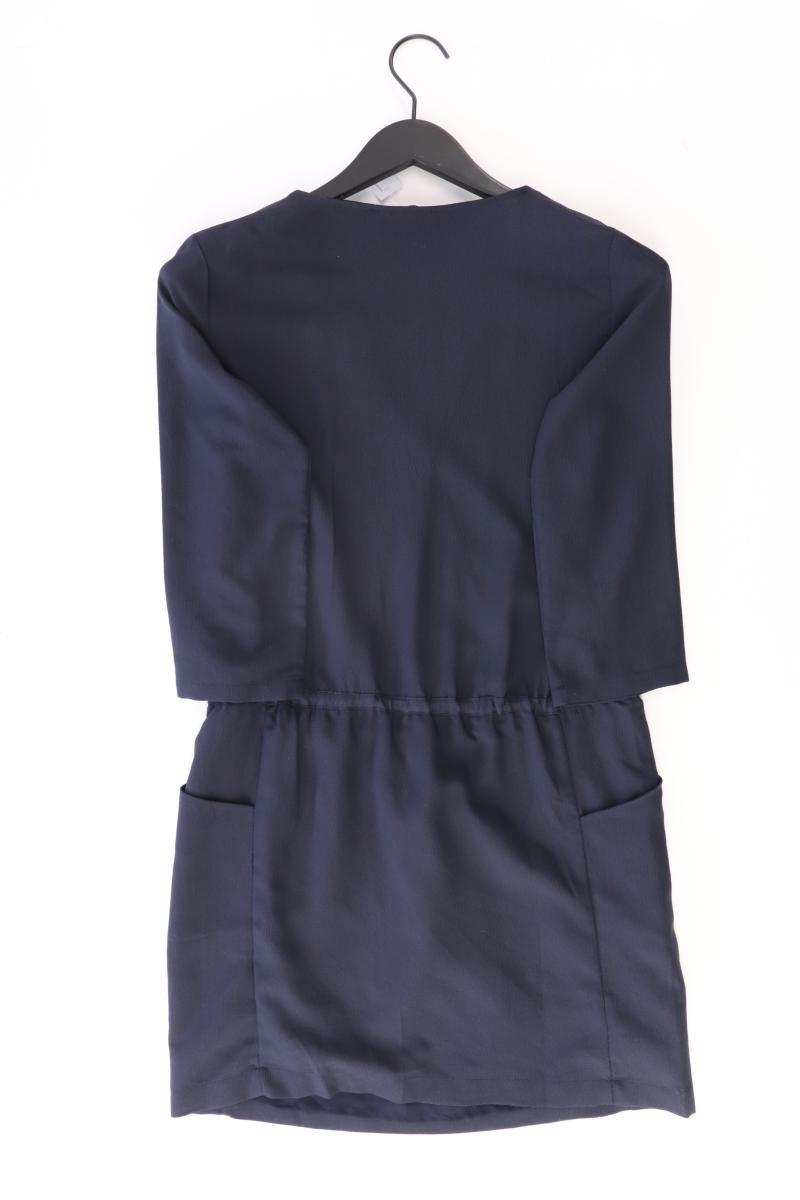 Mango Etuikleid Gr. XS 3/4 Ärmel blau aus Polyester