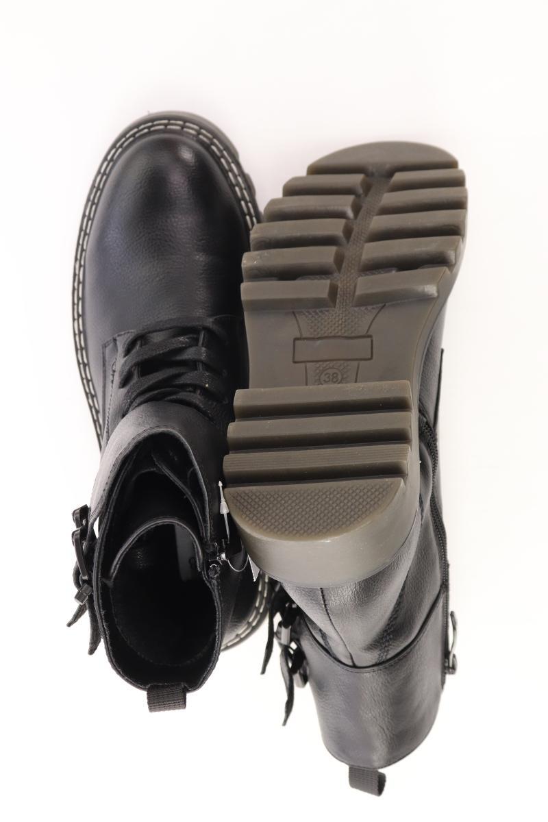 pamela stern Stiefeletten Gr. 38 neuwertig schwarz aus Leder