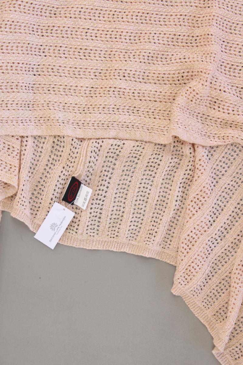 Poncho Gr. OneSize neuwertig creme aus Baumwolle