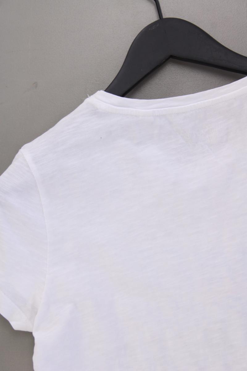 Soccx Printshirt Gr. 40 Kurzarm weiß aus Baumwolle