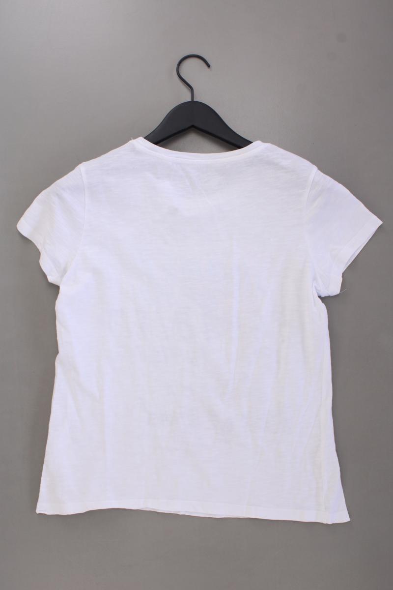 Soccx Printshirt Gr. 40 Kurzarm weiß aus Baumwolle