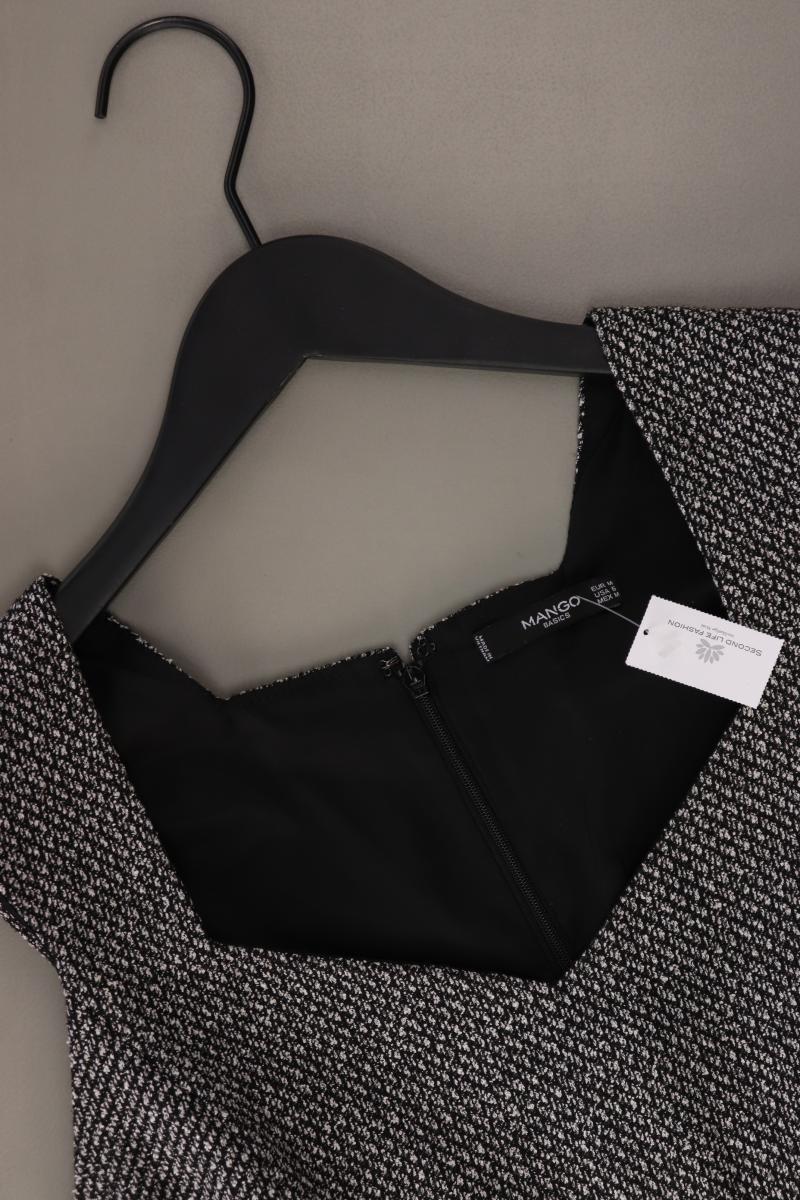 Mango Bleistiftkleid Gr. M Ärmellos schwarz aus Polyester