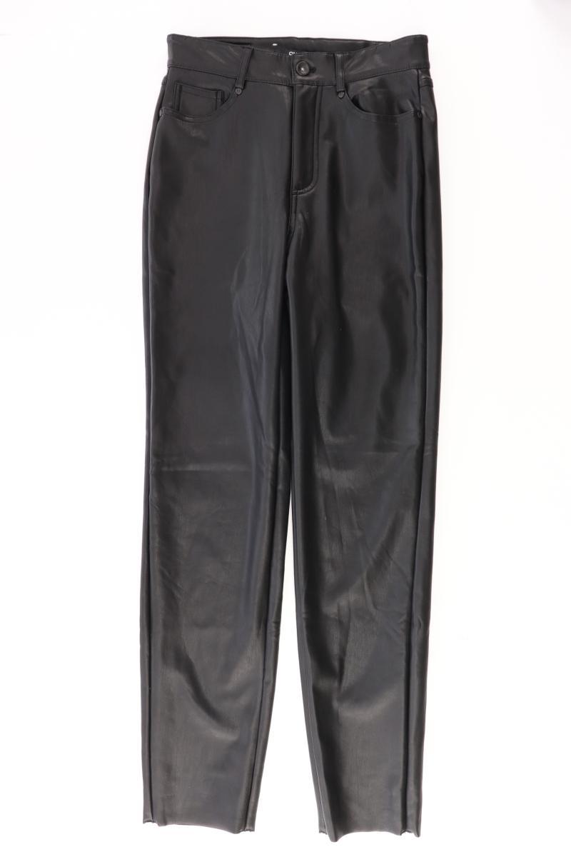 Only Kunstlederhose Gr. XS schwarz