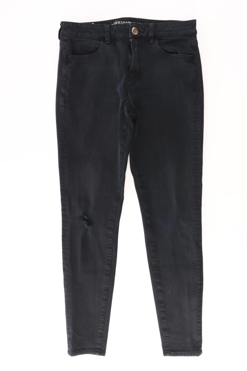 American Eagle Outfitters Skinny Jeans Gr. US 6 (XS) schwarz aus Baumwolle