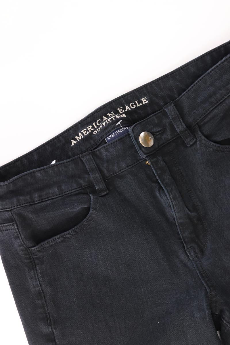 American Eagle Outfitters Skinny Jeans Gr. US 6 (XS) schwarz aus Baumwolle
