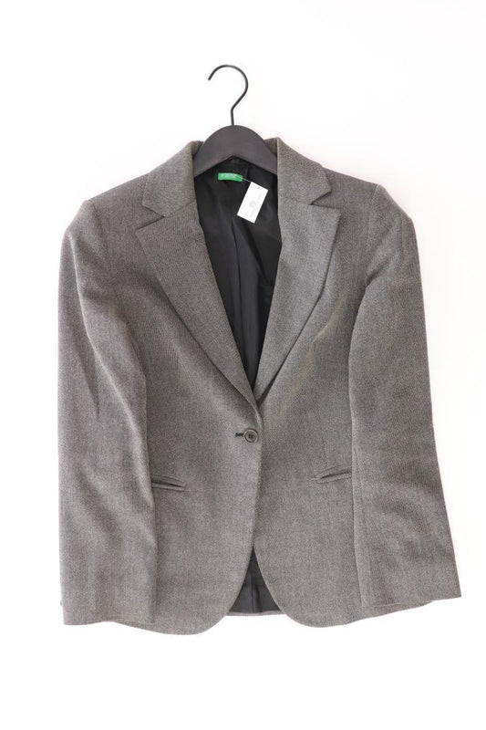 United Colors of Benetton Longblazer Gr. IT 40 (XS) grau aus Polyester