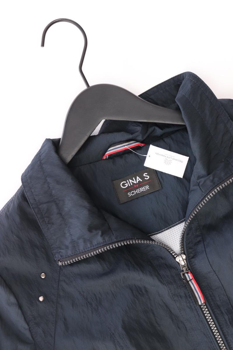 GINA S Übergangsjacke Gr. 42 blau aus Polyester