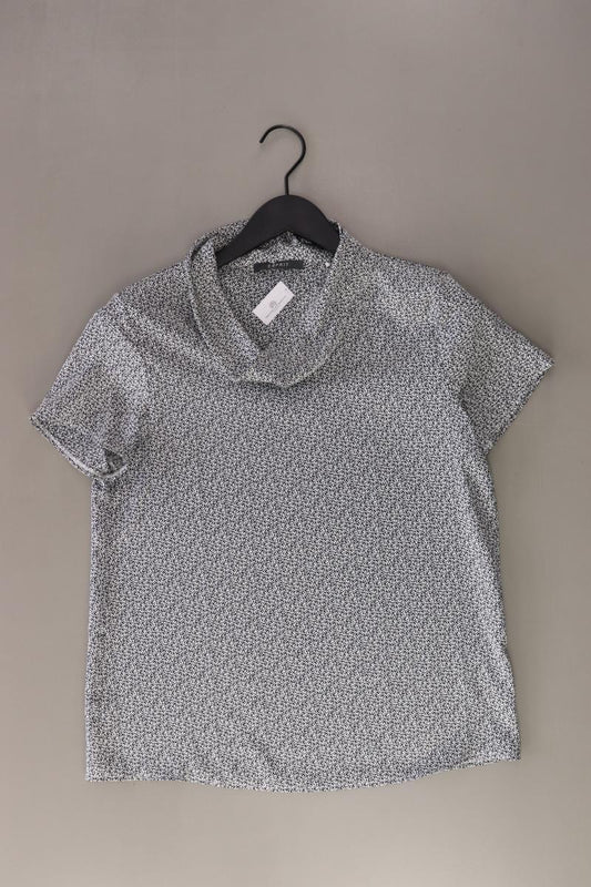 Esprit Kurzarmbluse Gr. 38 grau aus Polyester