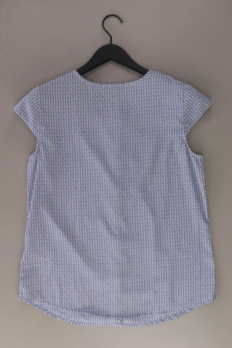 Montego Kurzarmbluse Gr. 38 blau aus Polyester