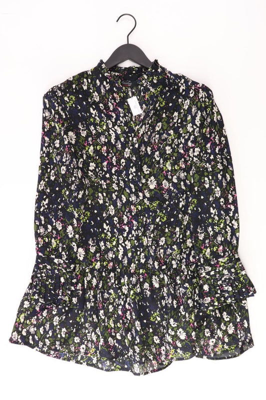 Aniston Langarmkleid Gr. 36 mit Blumenmuster mehrfarbig aus Polyester