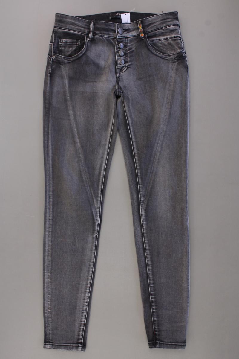Fritzi aus Preußen Skinny Jeans Gr. W28/L30 neuwertig grau aus Baumwolle