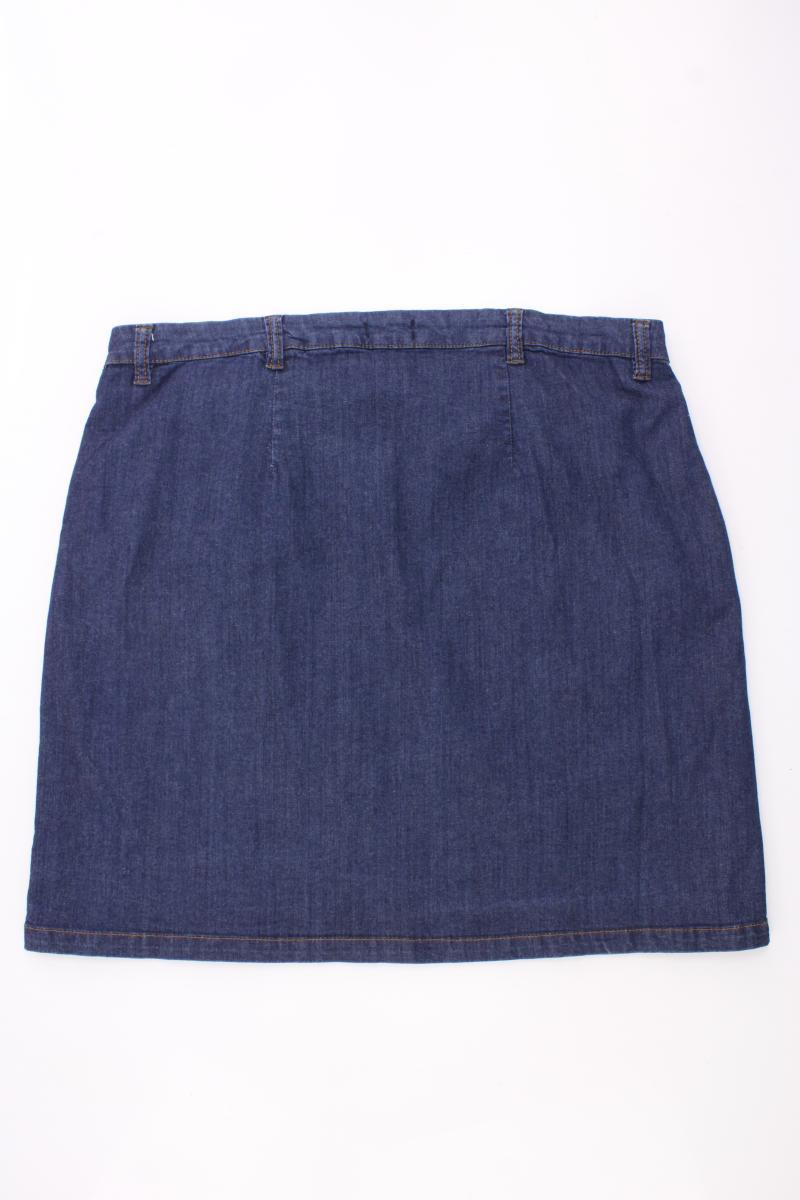 sheego Jeansrock Gr. 50 blau aus Baumwolle