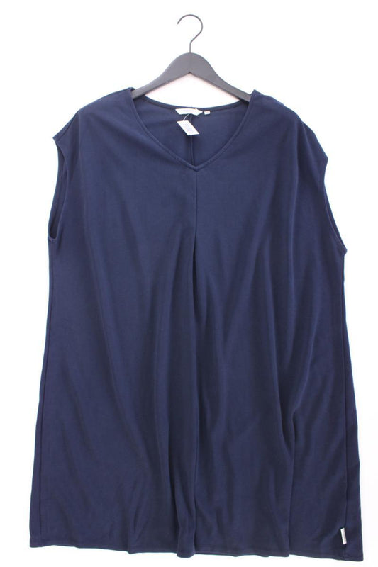 Tom Tailor Kurzarmkleid Gr. 52 blau aus Viskose