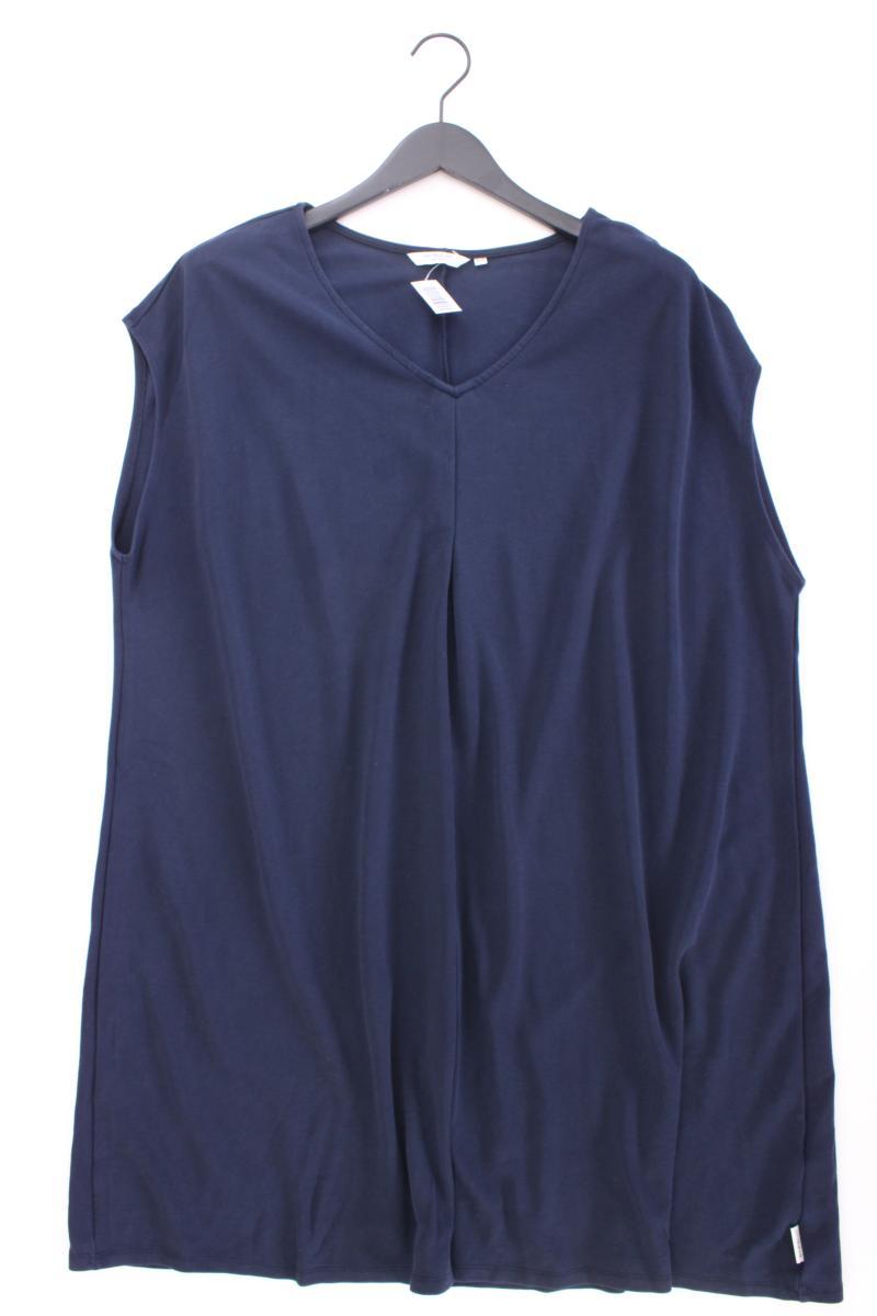 Tom Tailor Kurzarmkleid Gr. 52 blau aus Viskose