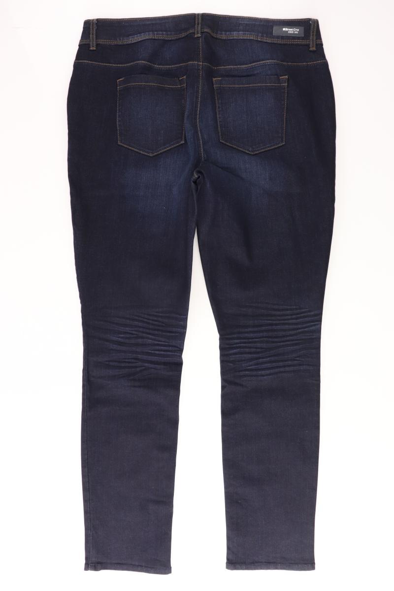 Street One Straight Jeans Gr. W36 blau aus Baumwolle