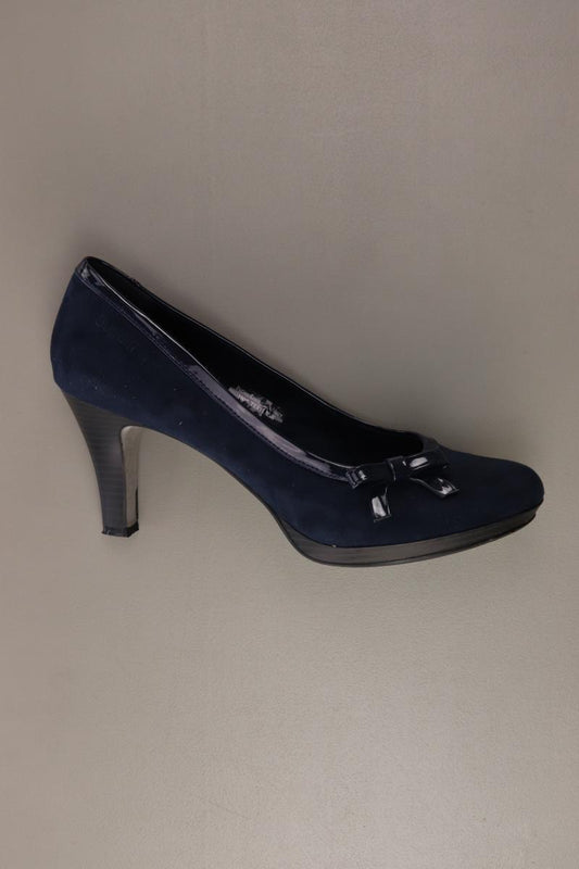 Bugatti Pumps Gr. 42 blau aus Leder