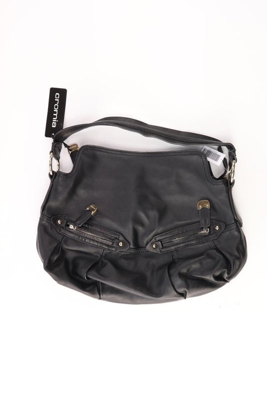 cromia Schultertasche neu mit Etikett schwarz aus Leder