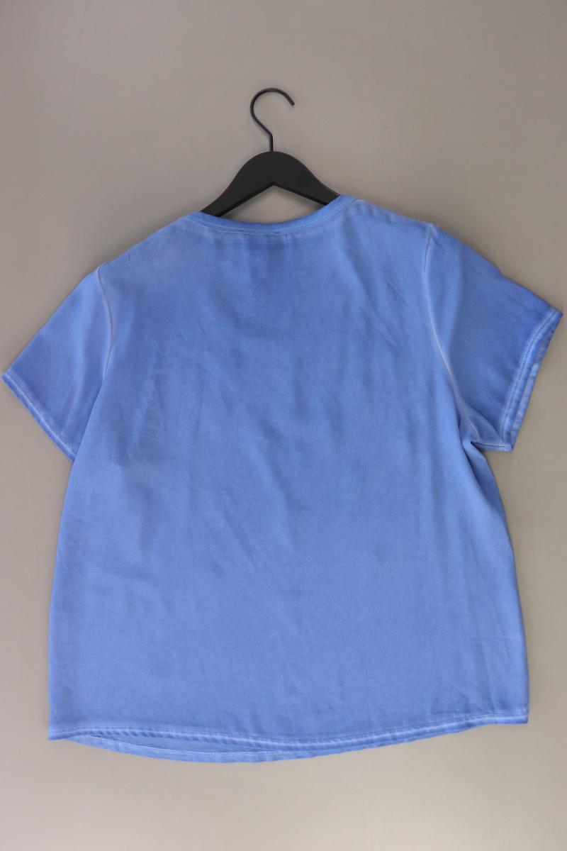Collection L. Shirt Gr. 48 Kurzarm blau