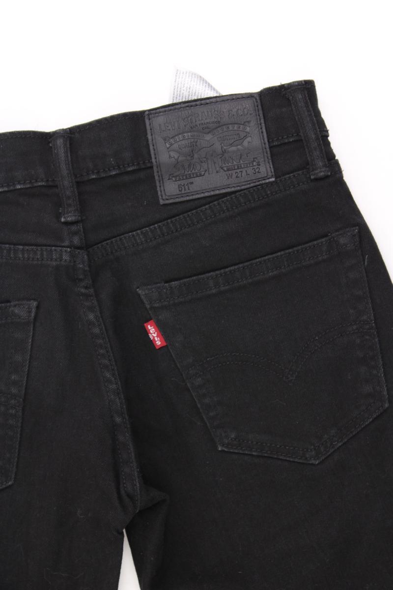 Levi's Straight Jeans Gr. W27/L32 grau aus Baumwolle