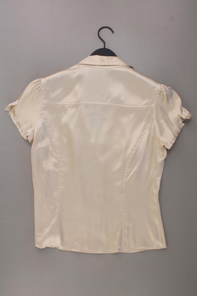Sienna Kurzarmbluse Gr. 40 gold aus Polyester
