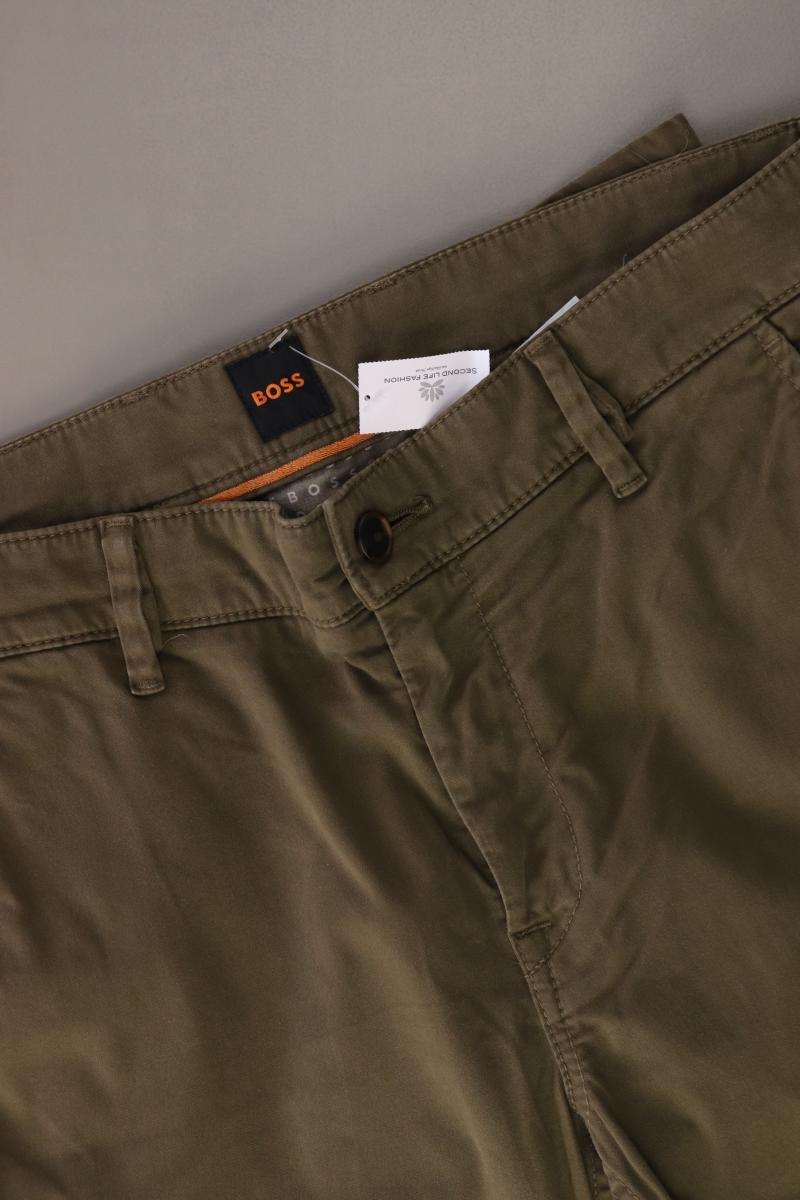 BOSS by Hugo Boss Chinohose für Herren Gr. W32/L32 olivgrün aus Baumwolle