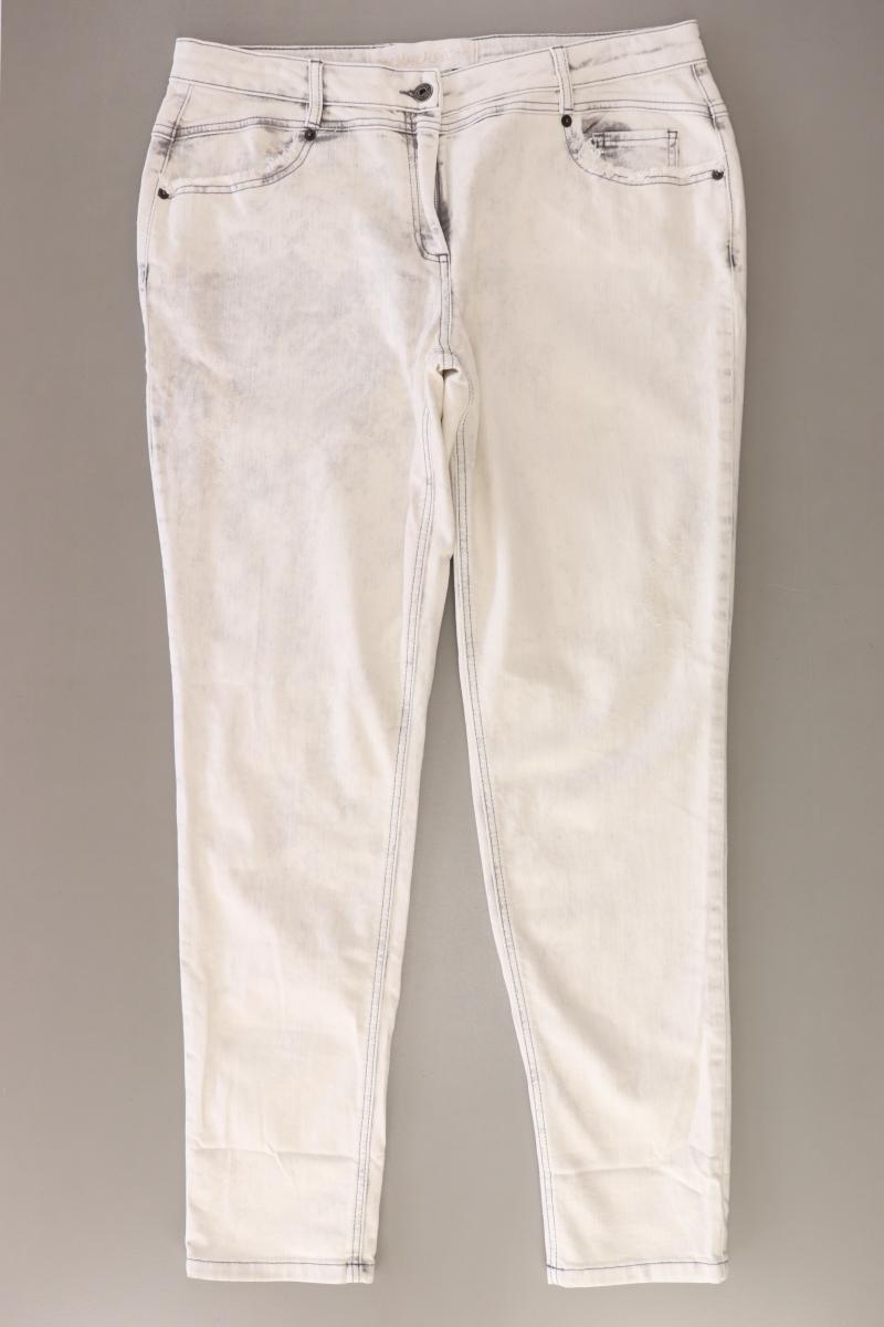 Marc Aurel Skinny Jeans Gr. 42 creme aus Baumwolle