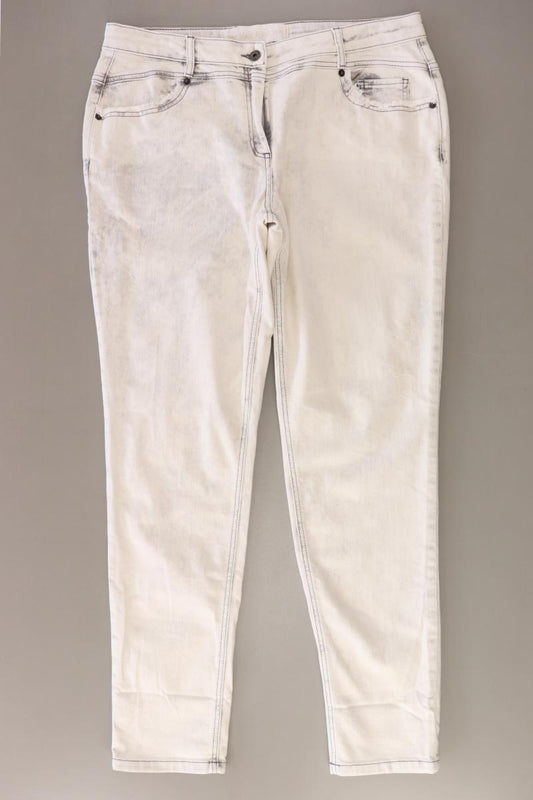 Marc Aurel Skinny Jeans Gr. 42 creme aus Baumwolle
